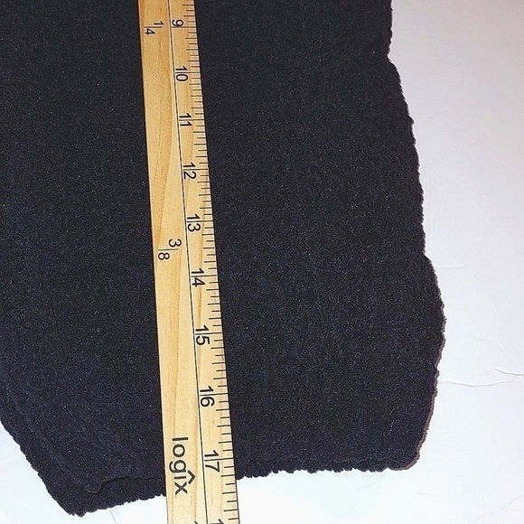 Seven7 Plus Size Black Cable Cowl Neck Sweater - Picture 6 of 10